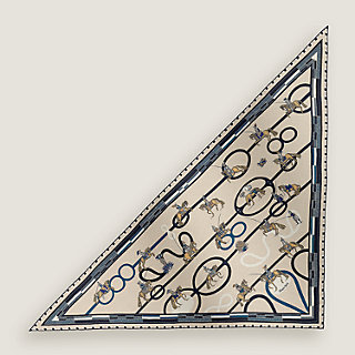 ARABIA　Hermes　プレート Mosaique au 24 gold tray, small model | Hermès USA